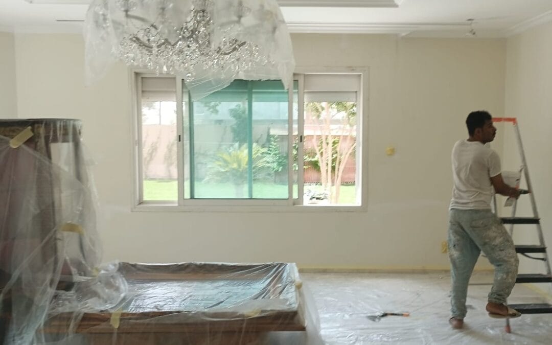 معلم دهانات وبويات في الرياض 2026 — الفخامة للدهانات والديكورات