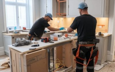 ترميم المطابخ أفضل طرق الترميم الرياض | تحديث الخزائن + إصلاح الأرضيات