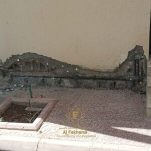 الكشف الدقيق عن مصدر التسرب وإيقافه (الخطوة الأهم!) | ترميم بعد التسربات المائية افضل ترميم في الرياض تجفيف - تعقيم - إصلاح