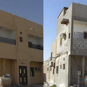 ترميم الواجهات الخارجية | إصلاح تشققات الجدران ترميم في الرياض