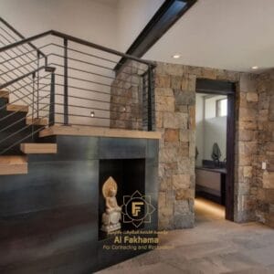 تصميم ديكور داخلي متكامل | إصلاح تشققات الجدران ترميم في الرياض
