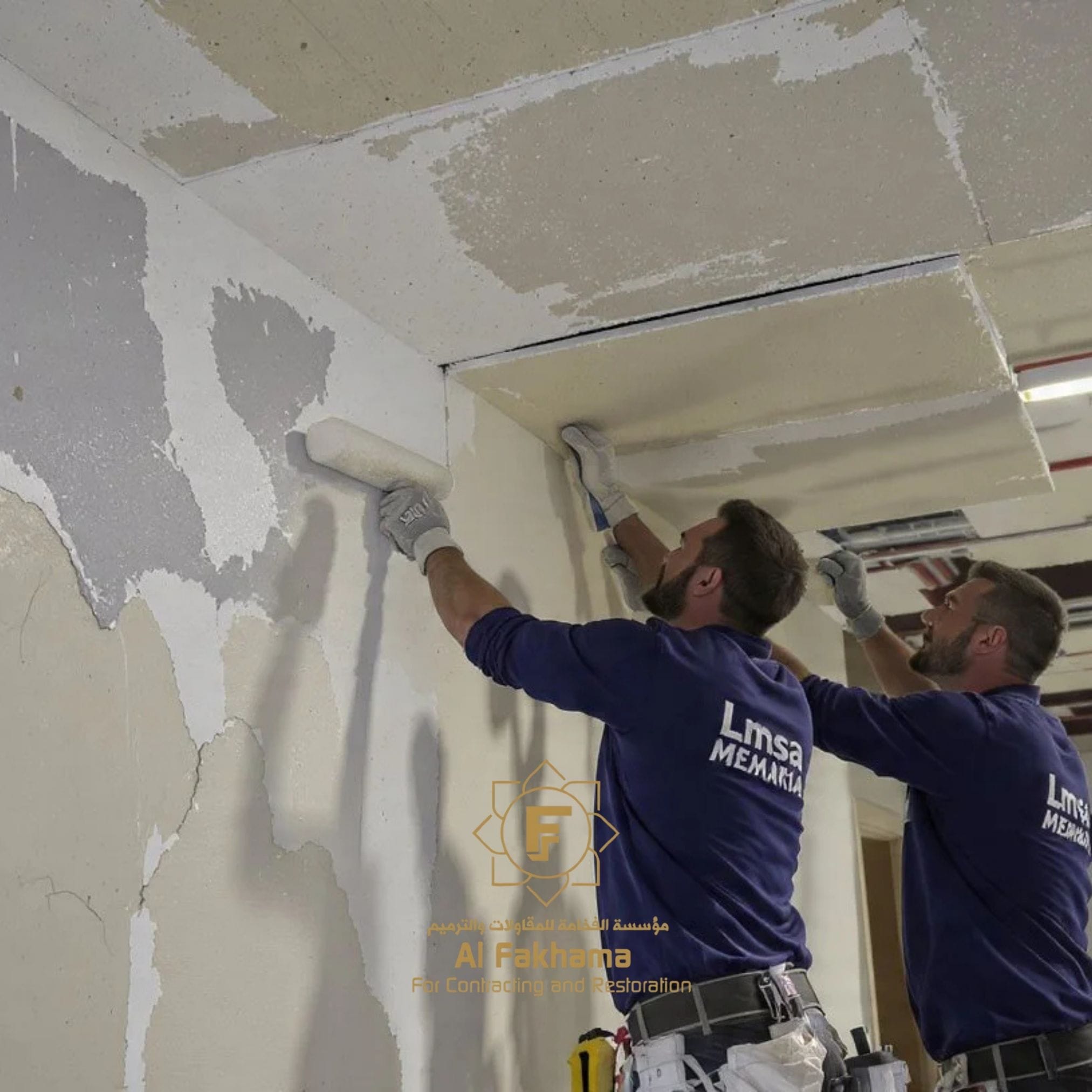 ترميم الجدران الحجرية ترميم المنازل ب الرياض