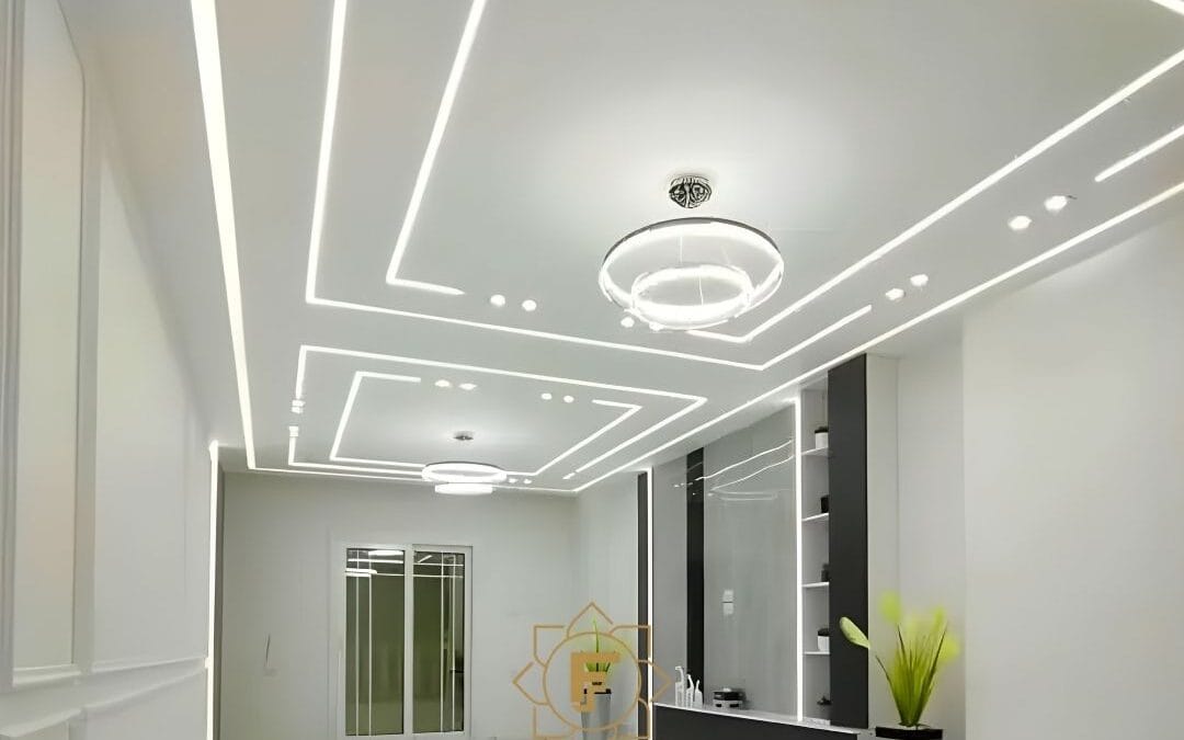 ديكورات أسقف جبس وبروفايل تضيف لمسة فخامة لمنزلك في الرياض
