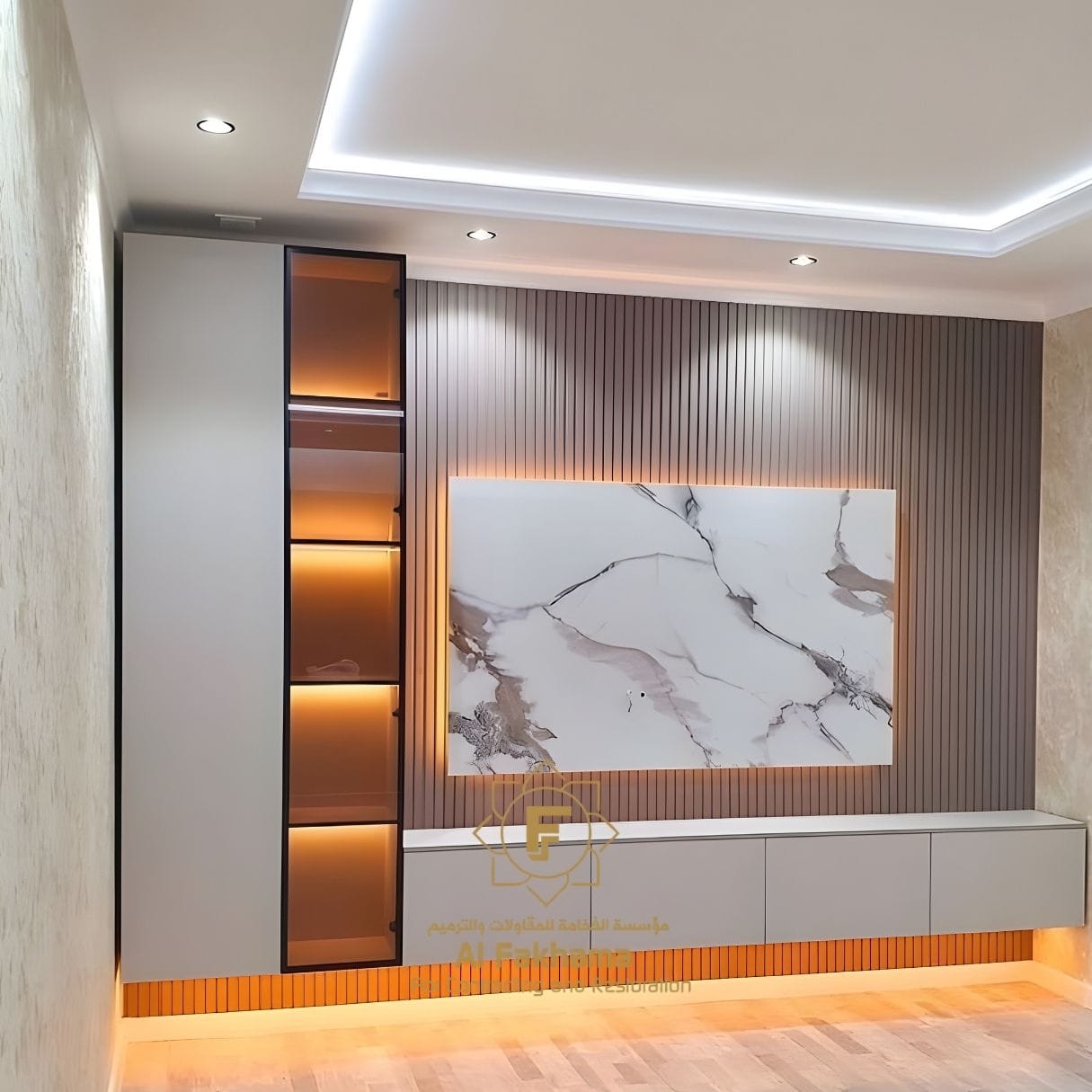 خطوات تنفيذ ديكور منزلي احترافي في الرياض من البداية حتى التسليم